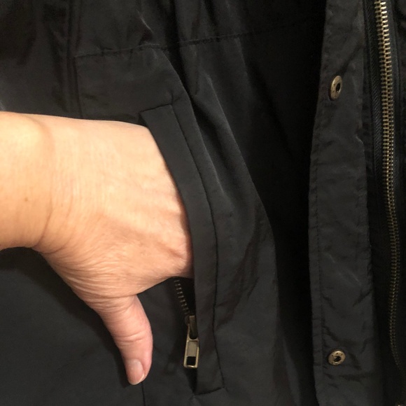 Daisy Fuentes Black Lightweight Coat - Picture 5 of 11